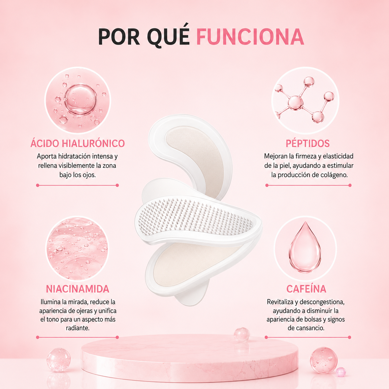 NOVA® Microagujas para ojeras y bolsas